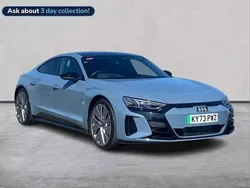 Grey Used 2023 Audi RS e-tron GT Comfort Sedan | £63,502 (Good price)