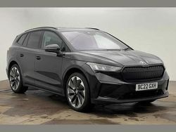 Black Used 2022 Skoda Enyaq iV ecoSuite SUV | £18,900 (A bit pricey)