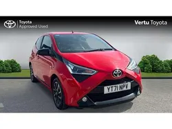 Red Used 2021 Toyota Aygo Trend Hatchback | £10,504 (Fair price)