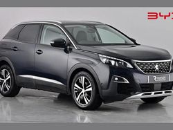 Grey Used 2018 Peugeot 3008 Allure SUV | £8,490 (Fair price)