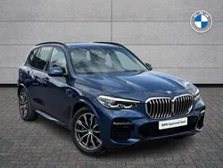 Phytonic blue Used 2022 BMW X5 M Sport SUV | £42,990 (Super price)