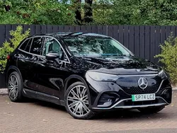 Black Used 2024 Mercedes EQE350 AMG line SUV | £49,998 (Fair price)