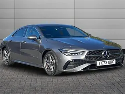 Mountain grey Used 2023 Mercedes CLA180 Executive Sedan | £25,995 (Fair price)