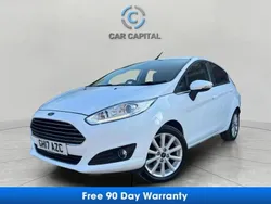 White Used 2017 Ford Fiesta Titanium Hatchback | £5,492 (Good price)
