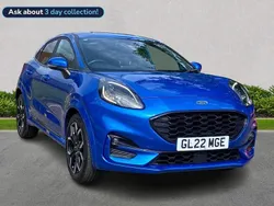 Blue Used 2022 Ford Puma Gen-E ST-Line X Hatchback | £15,899