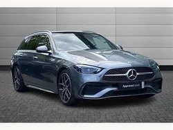 Selenite grey Used 2024 Mercedes C220 AMG Line Premium Estate | £35,990