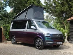 Silver purple Used 2021 VW T6.1 California Van | £59,999