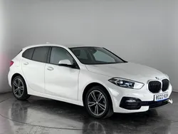 White Used 2022 BMW 118 Sport Line Hatchback | £18,200 (Good price)