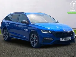 Blue Used 2021 Skoda Octavia vRS Estate | £19,999
