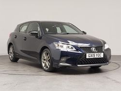 Blue Used 2019 Lexus CT200h Sport Line Hatchback | £15,998 (Fair price)