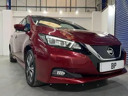 Red Used 2021 Nissan Leaf Tekna Hatchback | £9,995 (Fair price)