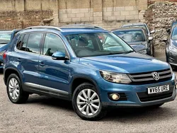 Blue Used 2015 VW Tiguan Match SUV | £9,395 (Fair price)