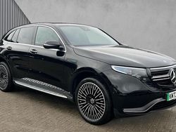 Obsidian black metallic Used 2023 Mercedes EQC400 AMG Line Premium SUV | £33,440 (A bit pricey)