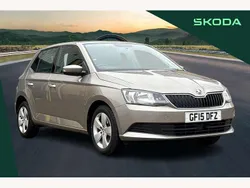 Beige Used 2015 Skoda Fabia SE Hatchback | £6,495 (Fair price)