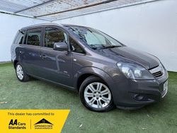 Grey Used 2012 Vauxhall Zafira Design Edition MPV | £3,795 (Fair price)