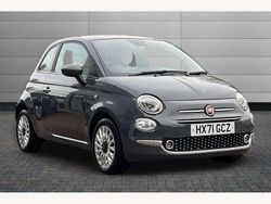 Tech house grey Used 2021 Fiat 500 Dolcevita Hatchback | £10,790 (Fair price)