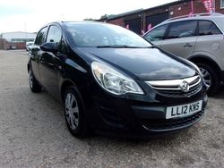 Black Used 2012 Vauxhall Corsa Hatchback | £2,495 (Fair price)