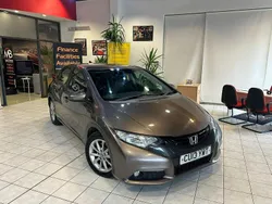 Brown Used 2013 Honda Civic ES Hatchback | £2,293 (Fair price)