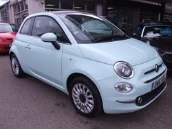 Green Used 2016 Fiat 500 Lounge Cabriolet | £6,625 (Fair price)