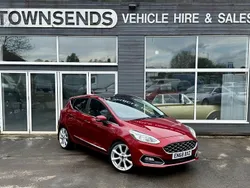 Ruby red Used 2018 Ford Fiesta Vignale Hatchback | £12,995 (A bit pricey)
