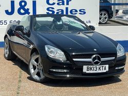 Black Used 2013 Mercedes SLK250 Cabriolet | £8,695 (A bit pricey)