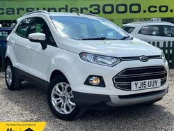 White Used 2015 Ford Ecosport Titanium SUV | £4,500 (Fair price)