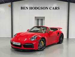 Red Used 2020 Porsche 911 Turbo S Cabriolet Cabriolet | £136,995