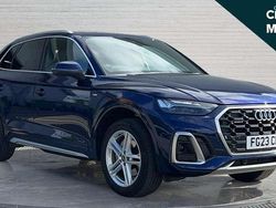 Blue Used 2023 Audi Q5 S-Line SUV | £32,909 (Good price)