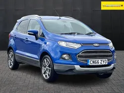 Blue Used 2016 Ford Ecosport Titanium SUV | £6,350 (Fair price)