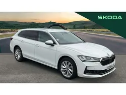 White Used 2024 Skoda Superb SE Technology Estate | £27,995 (A bit pricey)