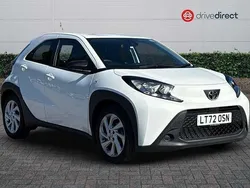 White Used 2022 Toyota Aygo PURE Hatchback | £11,851 (Fair price)