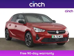 Red Used 2023 Vauxhall Corsa-e Ultimate Hatchback | £13,499 (A bit pricey)