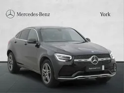 Black Used 2021 Mercedes GLC220 AMG line Coupe | £28,695 (Fair price)