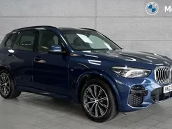 Blue Used 2022 BMW X5 M Sport SUV | £42,608 (Super price)