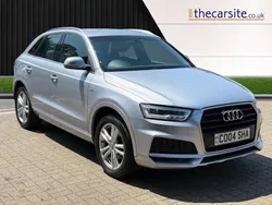 Silver Used 2018 Audi Q3 S-Line SUV | £14,495 (Fair price)