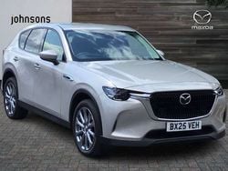 Silver Used 2025 Mazda CX-60 Exclusive-Line SUV | £33,490 (A bit pricey)