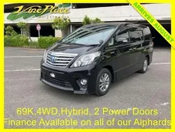 Black Used 2014 Toyota Alphard SR MPV | £17,500 (A bit pricey)