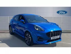 Blue Used 2021 Ford Puma ST-Line SUV | £14,478 (Fair price)
