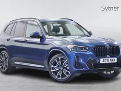 Blue Used 2021 BMW X3 M Sport SUV | £31,000 (Fair price)