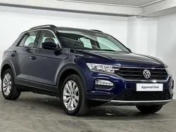 Blue Used 2020 VW T-Roc SE SUV | £17,895 (Fair price)