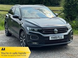 Black Used 2019 VW T-Roc R-line SUV | £14,981 (Fair price)