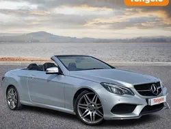 Silver Used 2016 Mercedes E350 AMG line Cabriolet | £14,795 (Good price)