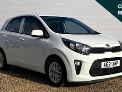 White Used 2021 Kia Picanto 2 Hatchback | £8,591 (Fair price)
