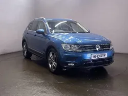 Blue Used 2019 VW Tiguan Match SUV | £14,999 (Fair price)