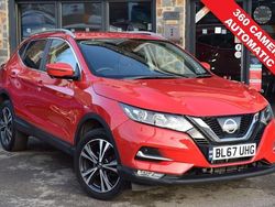 Red Used 2018 Nissan Qashqai N-Connecta SUV | £11,800 (Good price)
