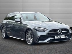 Grey Used 2022 Mercedes C200 AMG Line Premium Estate | £28,790 (Fair price)
