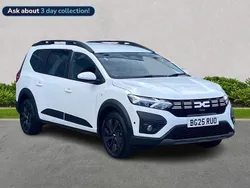 White Used 2025 Dacia Jogger Expression | £18,750 (A bit pricey)