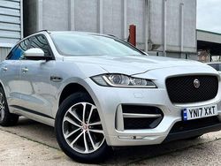 Silver Used 2017 Jaguar F-Pace R-Sport SUV | £16,900 (Fair price)