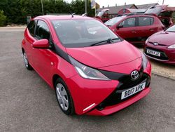 Red Used 2017 Toyota Aygo X-play Hatchback | £7,399 (Fair price)