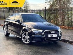 Black Used 2016 Audi A3 S-Line Hatchback | £12,495 (Fair price)